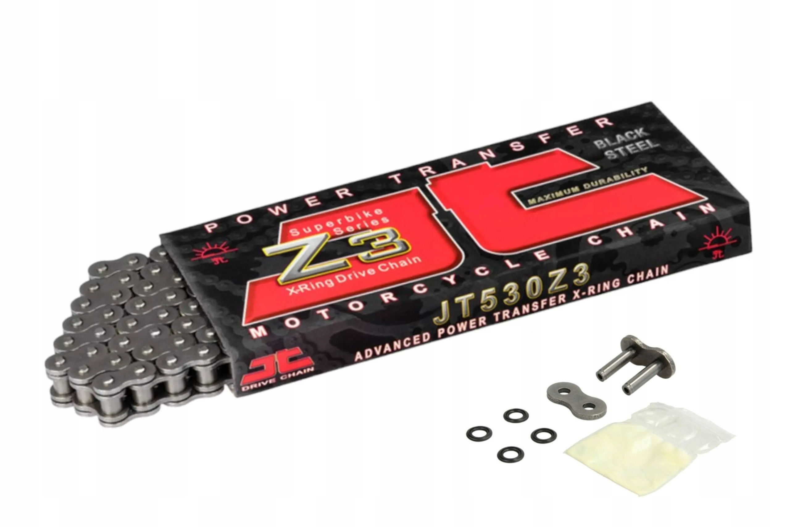 Hnací řetěz Jt Hyper zesílený X-Ring 530 Z3 114 článků