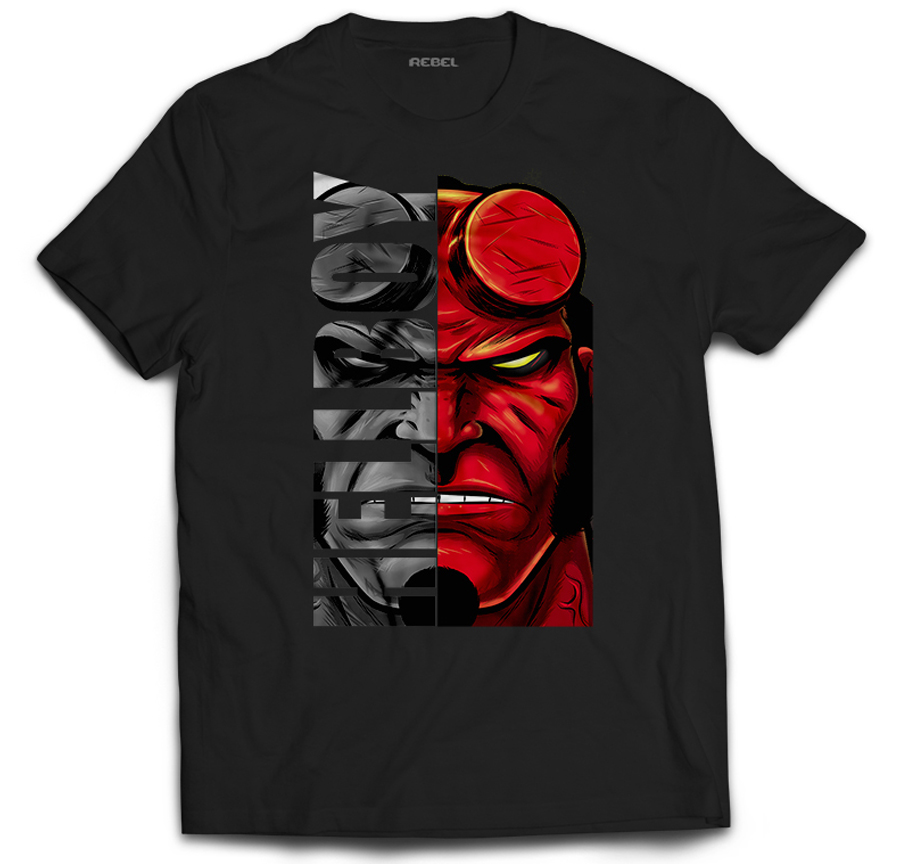 

Koszulka Prezent Fan Hellboy Grafika Komiks 4XL