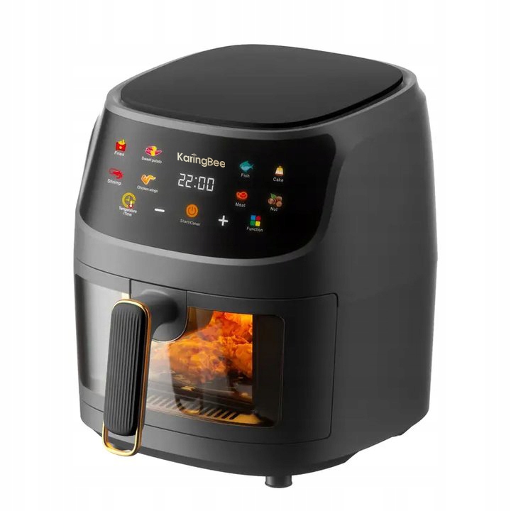 FRYTKOWNICA BEZTŁUSZCZOWA FRYTOWNICA AIR FRYER DUŻA 8 PROGRAMÓW 8L Marka inna