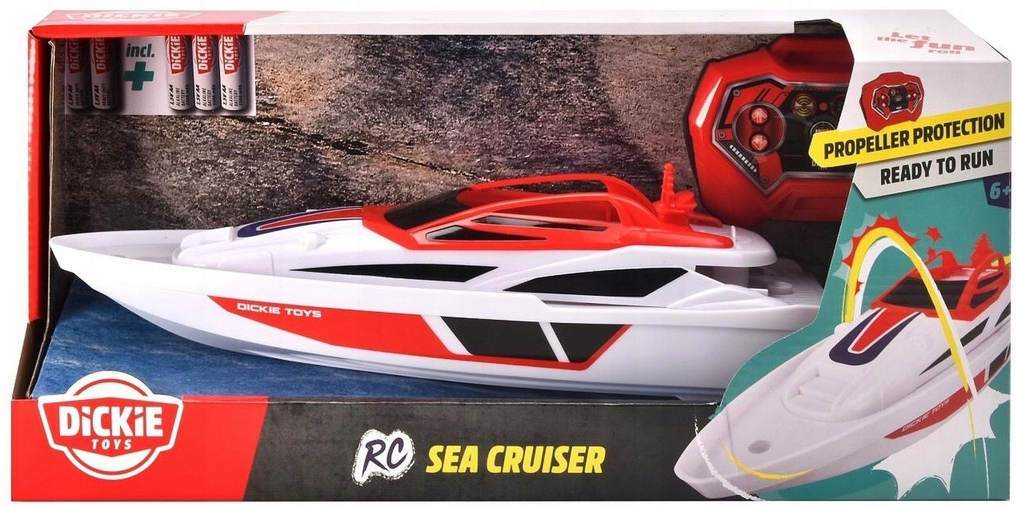

Dickie Motorówka Zdalnie Sterowana Łódź Rc Cruiser