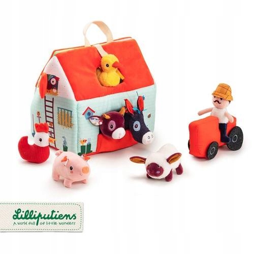 

Lilliputiens: Rozkładany domek Farma 18m+ 86791