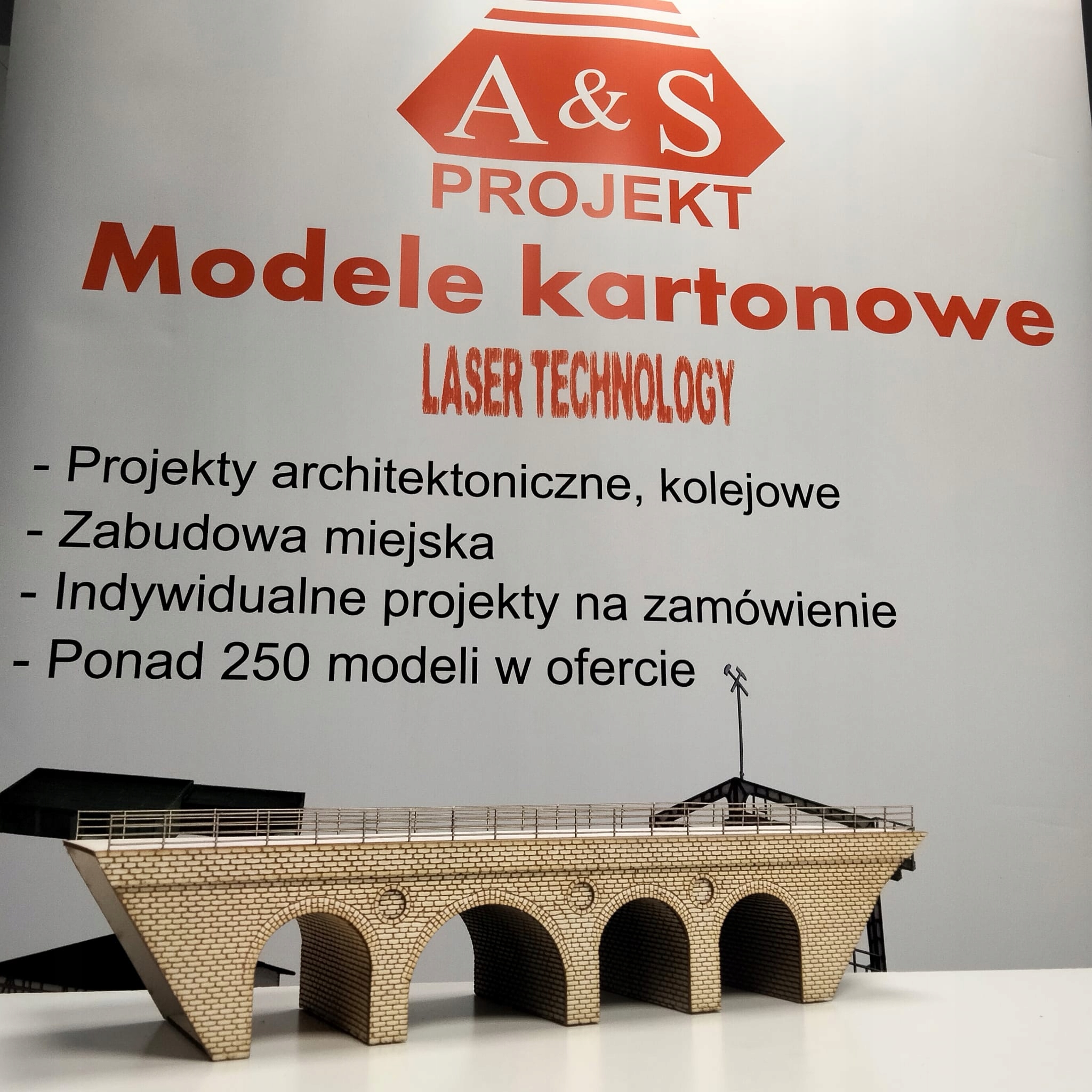 Silniční železniční most 1:87