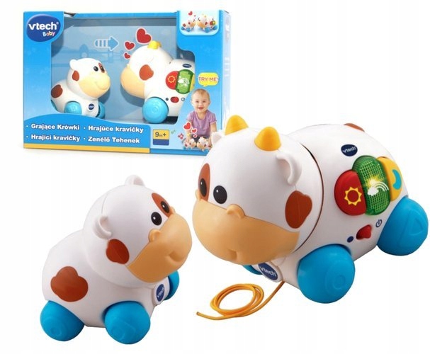 VTech Baby krówki interaktywne edukacyjne świecą
