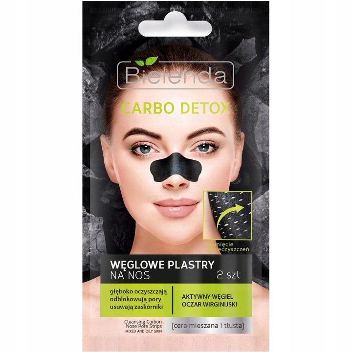 

Bielenda Carbo Detox Węglowe Plastry na Nos 2 szt