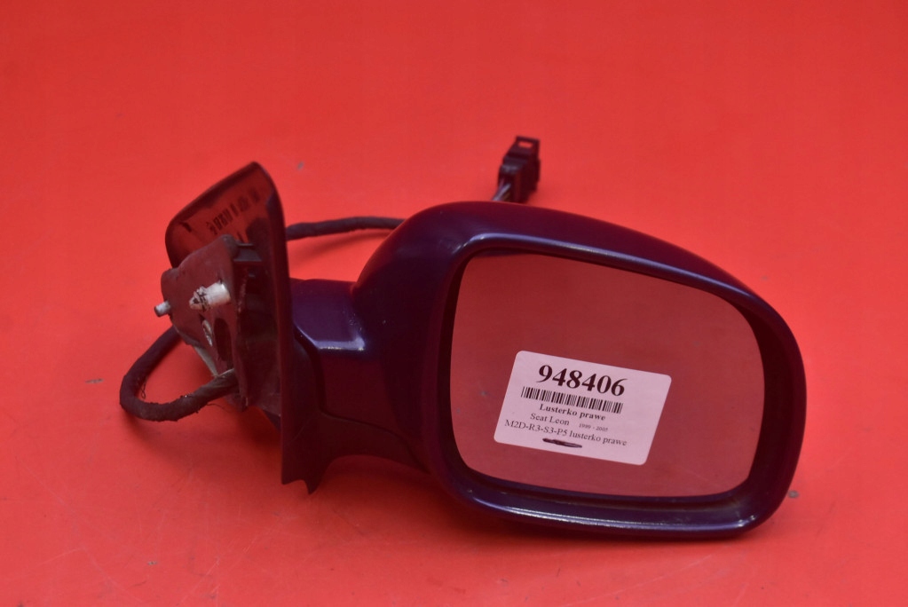 mirror right GRANATOWE EU 010515 SEAT LEON 1 and 99-05 7 PIN