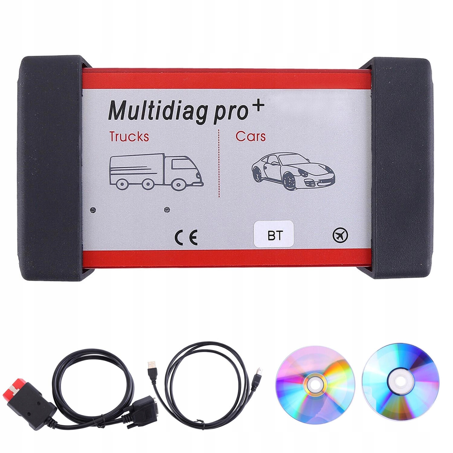 Tester Diagnostyczny Multidiag Pro+ Bt Skaner Interfejs OBD2 Komputer
