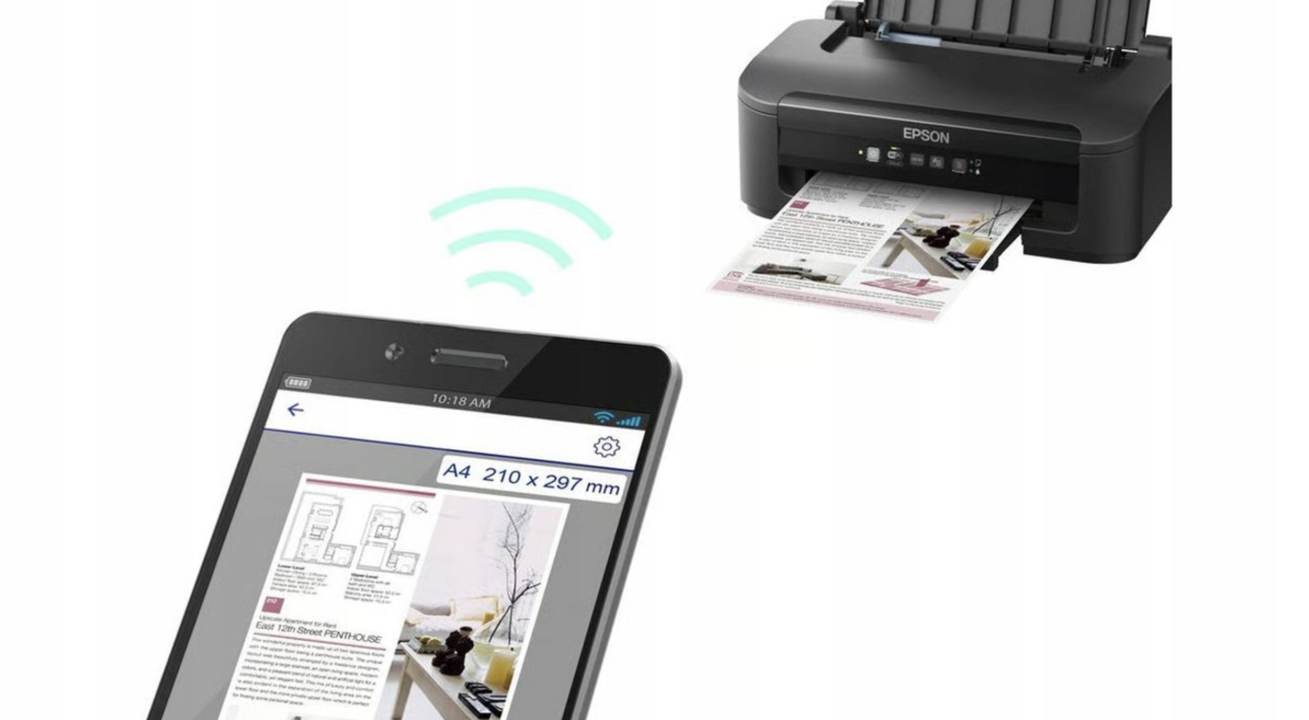 Epson WF-2110W Drukarka do sublimacji Marka Epson