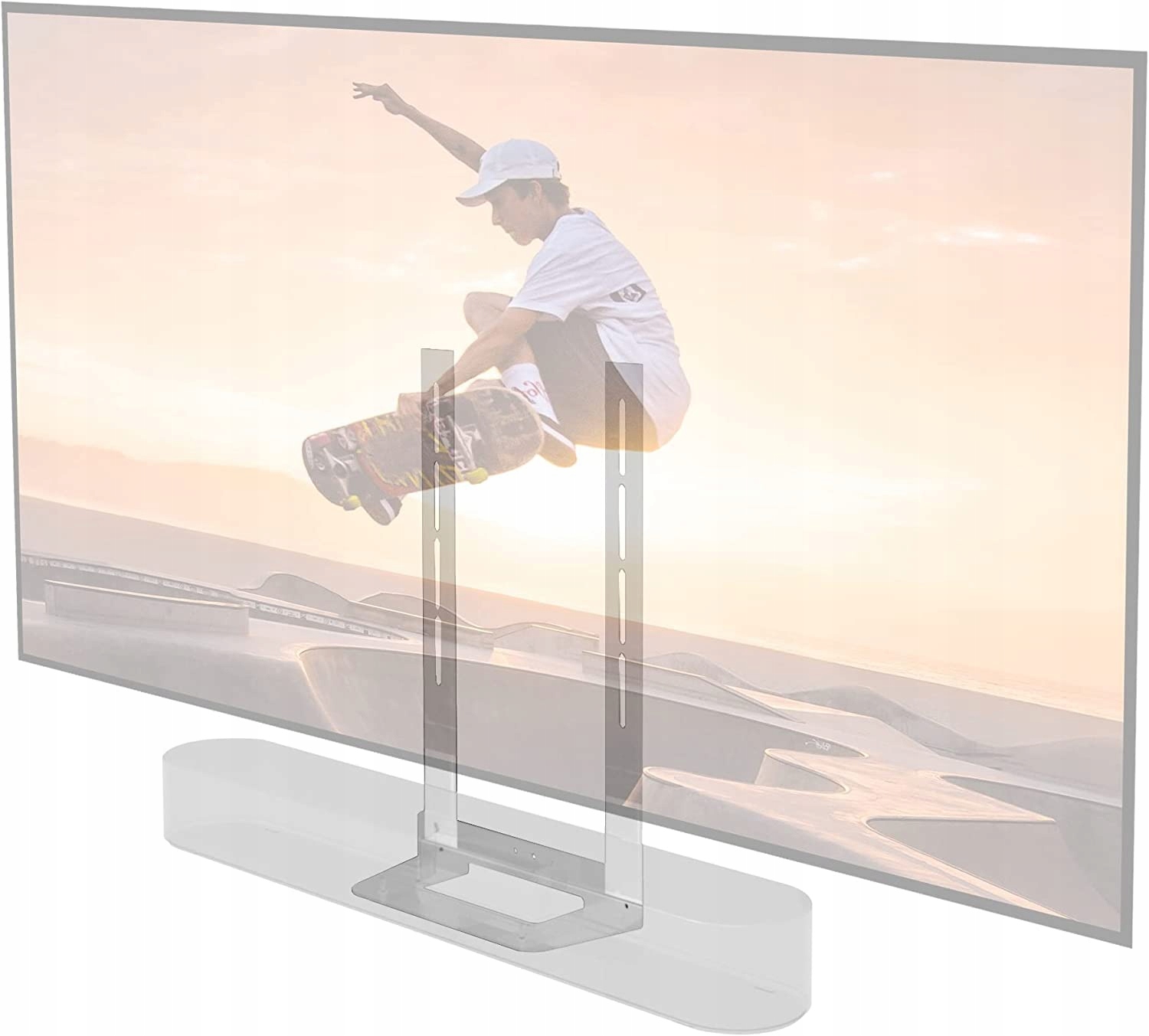 Sound Bass držák Tv pro soundbar Gen 1/2, bílý, montáž Vesa