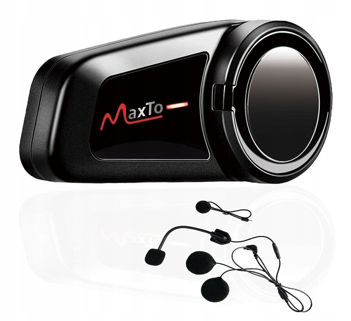 Interkom Motocyklowy MaxTo M2 FULL DUPLEX POLSKIE KOMUNIKATY GŁOSOWE RADIO EAN (GTIN) 5903815419607