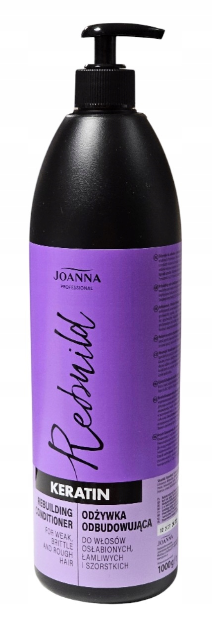 Odżywka szampon włosów osłabionych z keratyną odbudowująca KERATIN JOANNA Kod producenta 012816