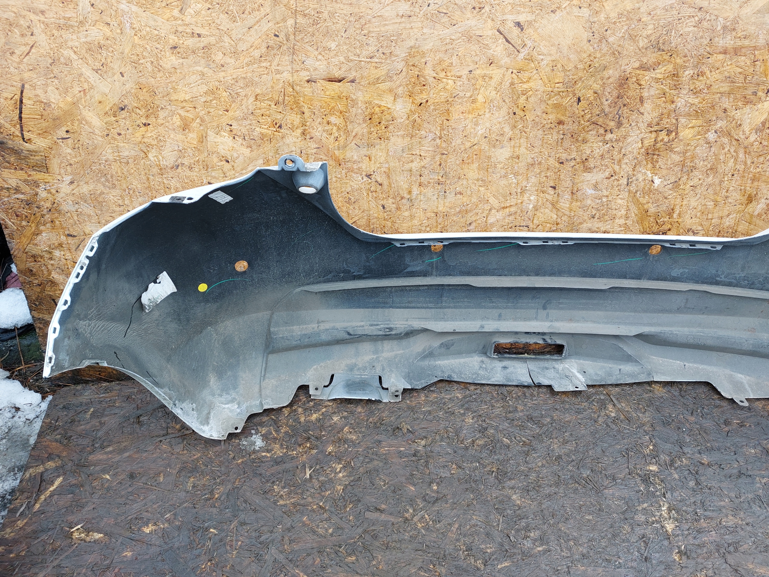 bumper rear part Nissan Micra K14 16- below PDC