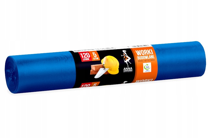 

Worki Na Odpady Budowlane Gruz 5x 120 l Mocne