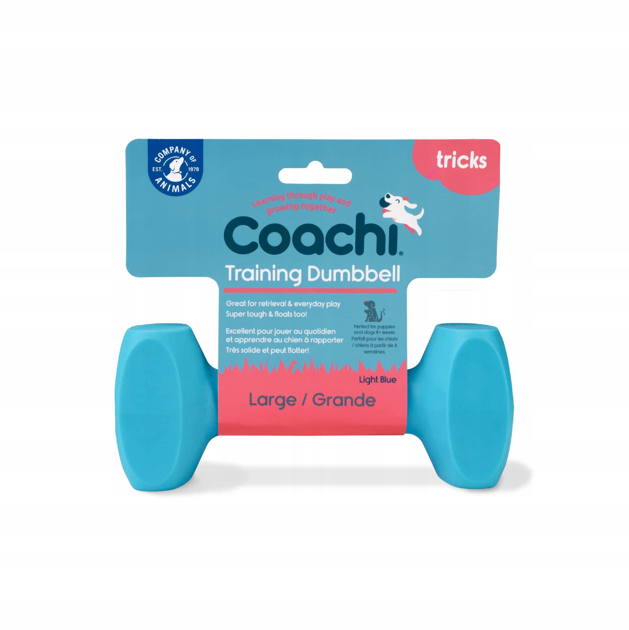 Levně Coachi Apportační činka pro velké psy a štěňata