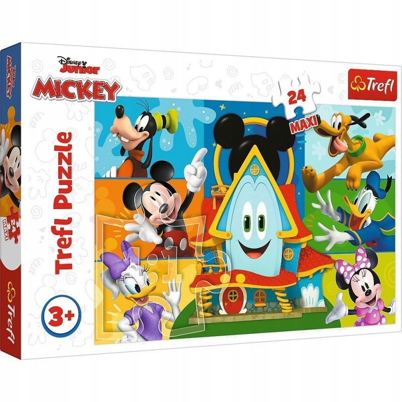 

Puzzle 24 Maxi Myszka Miki i przyjaciele