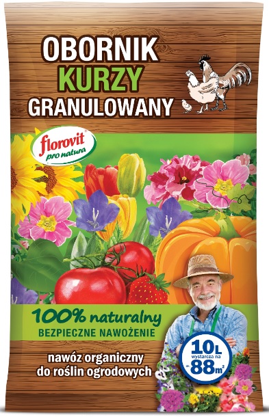 

Florovit Nawóz Pro Natura Obornik Kurzy 10 L