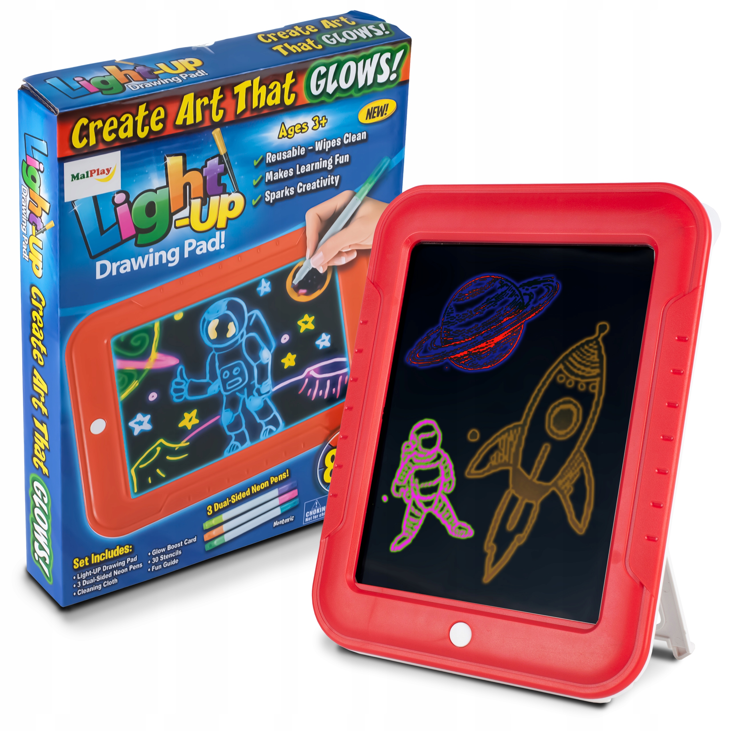 

Magiczny Znikopis LCD Tablet Graficzny Świecący