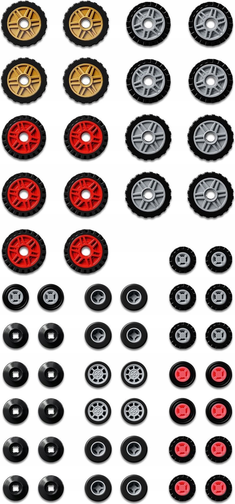 LEGO CLASSIC 11014 KLOCKI NA KOŁACH PUDEŁKO POJAZD Bohater brak