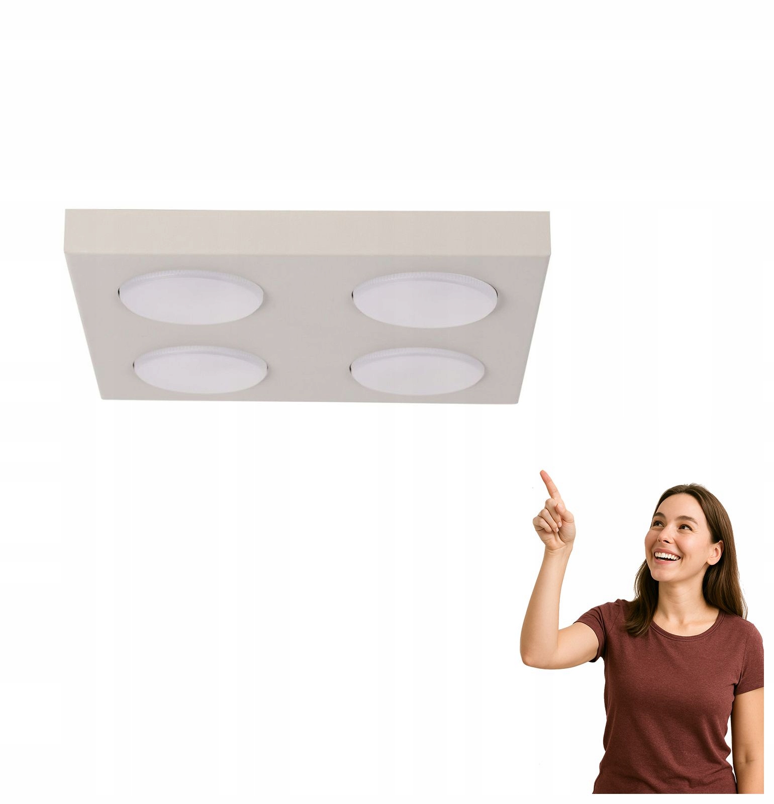 Stropná lampa Hero 4 40995 Sigma Lighting