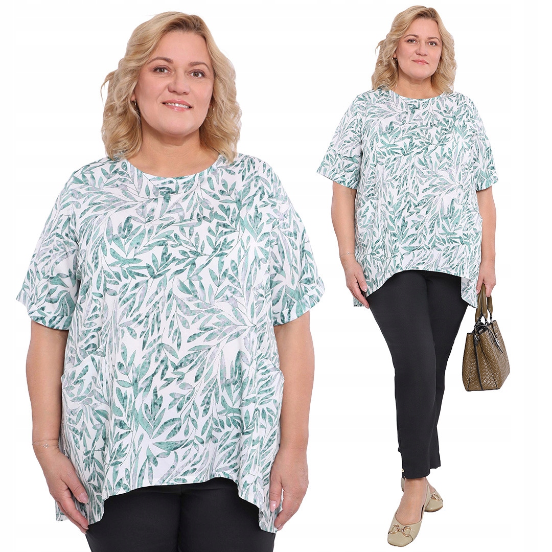 Tunika s kapsami, zelené listy 52/54