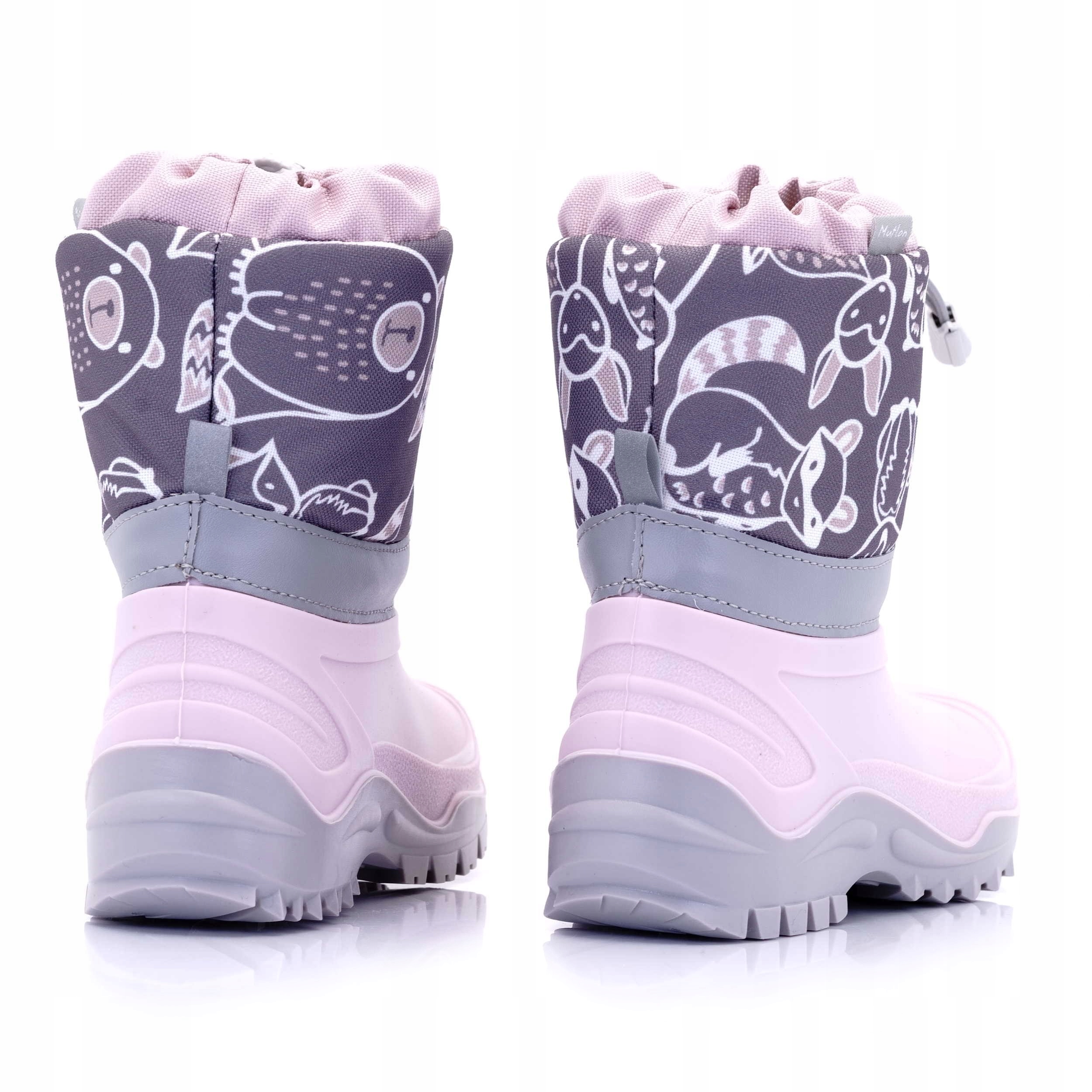 Renbut Muflon ŚNIEGOWCE BUTY DZIECIĘCE WEŁNA 21/22 Kod producenta 22-468_0800