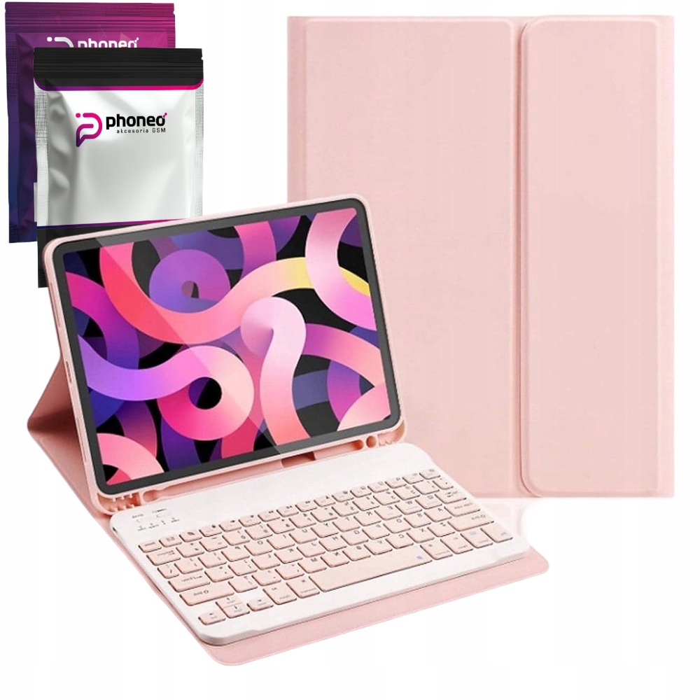Etui z Klawiaturą Zamykane Magnes Case do Apple iPad Pro 12.9'' 4/5/6 Gen.
