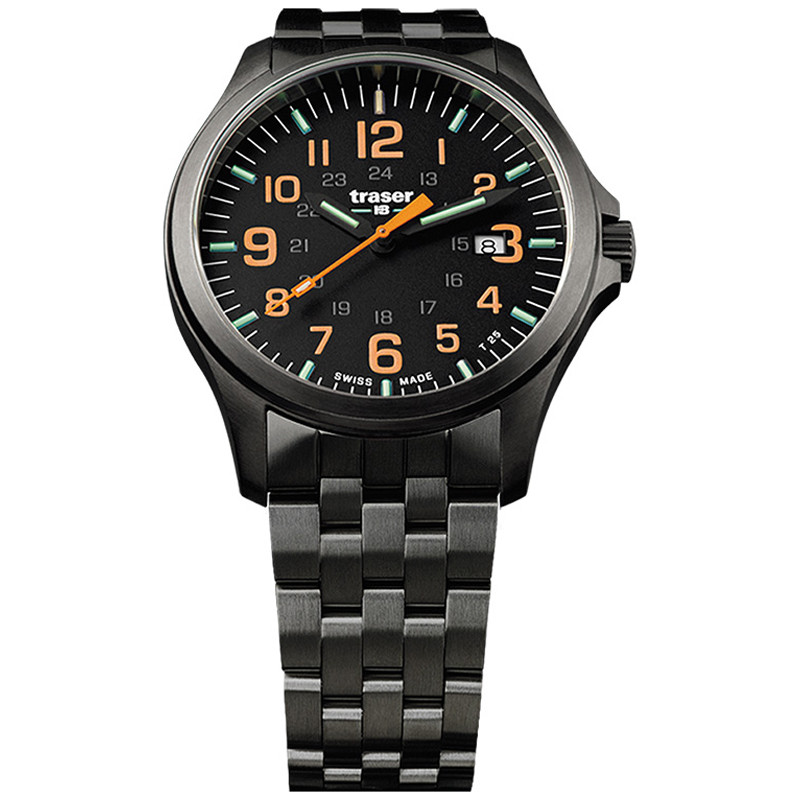 Zegarek Męski Traser TS-107870 czarny bransoleta