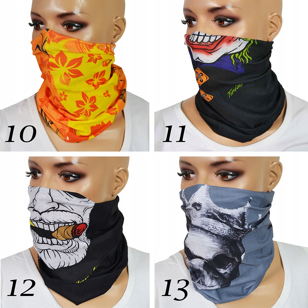 Maseczka Komin Maska na Twarz BUFFA 12 w 1 Rodzaj komin