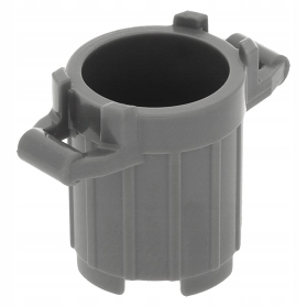 

Lego Kosz na śmieci 92926 szary ciemny