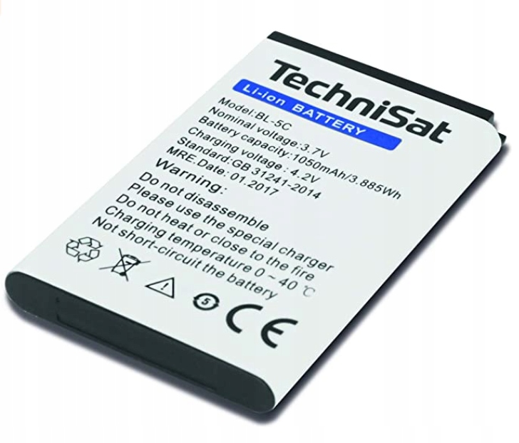 Bateria BL-5C 1050mAh Akumulator do Telefonu Radia