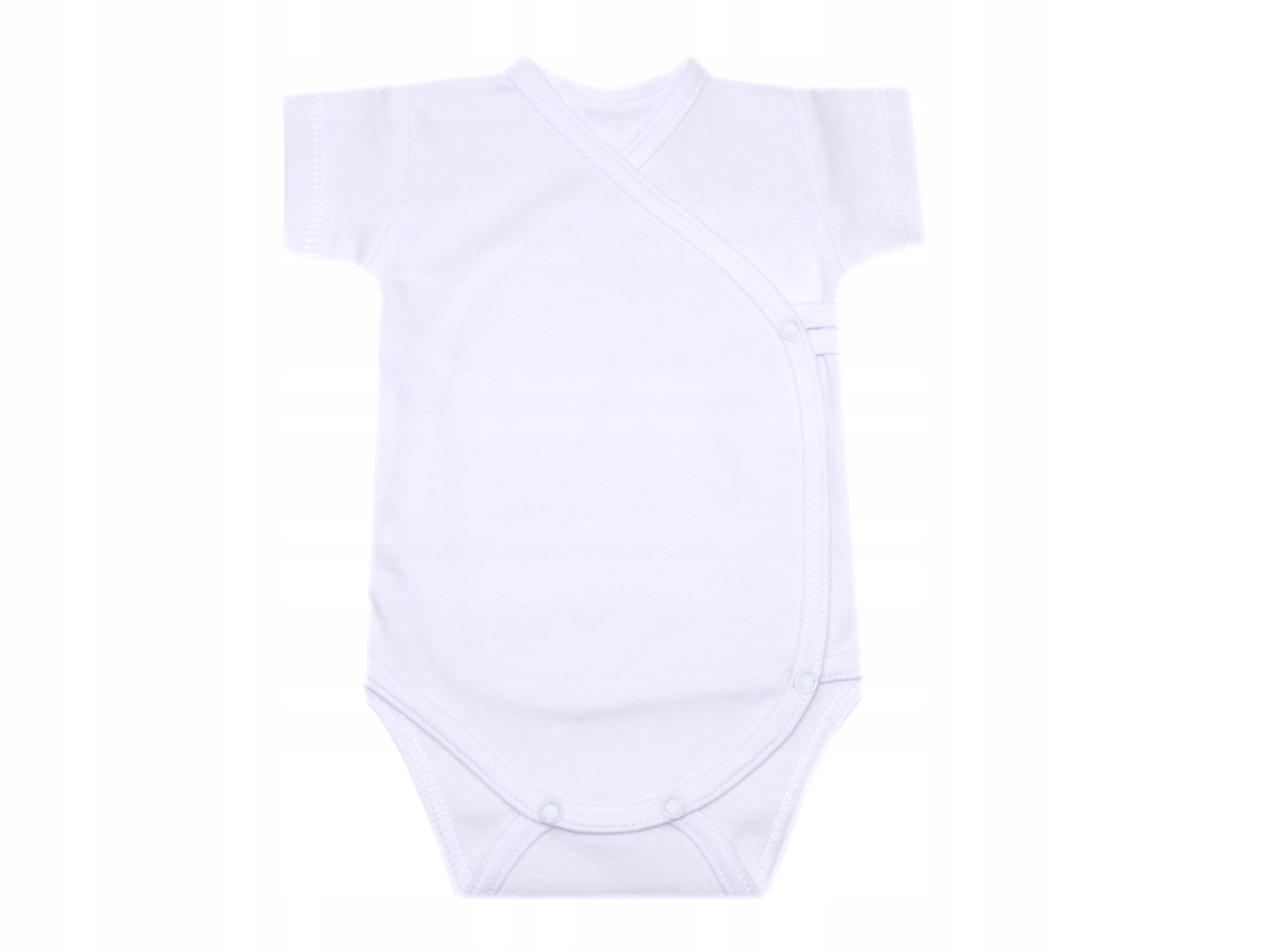 BODY KOPERTOWE Z KRÓTKIM RĘKAWEM 56 BIAŁE /20/ Rozmiar 56