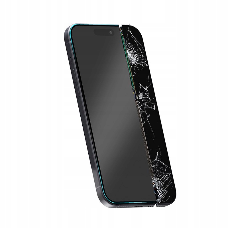 Niepękające szkło hybrydowe Nano Glass iPhone 16 iPhone 15 Crong Crg-nano
