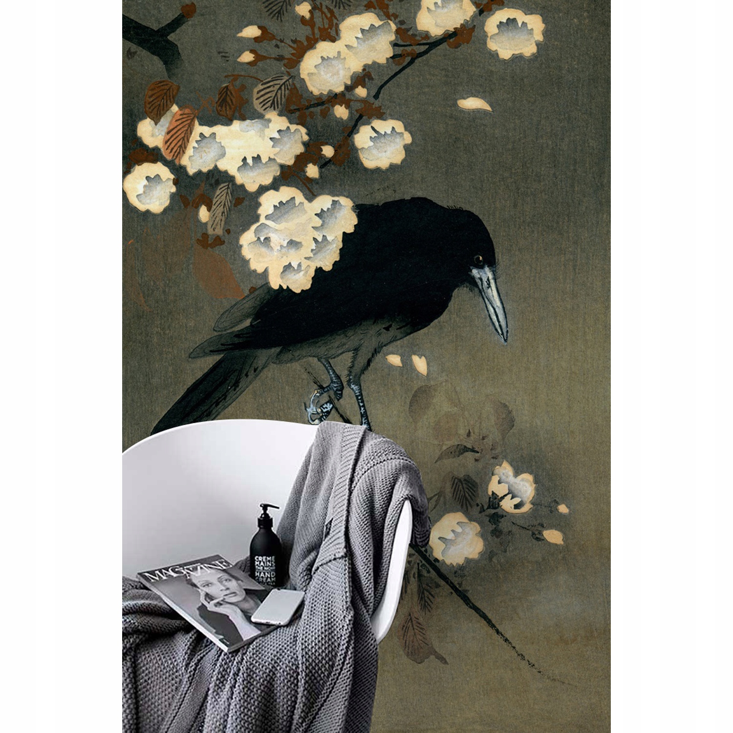 

Foto tapeta samoprzylepna Kruk MagicStick 104x70