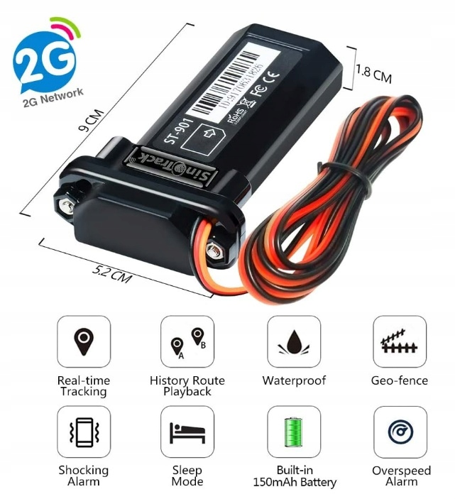 Gps Lokátor Pro Monitorování Automobilu Motocyklu