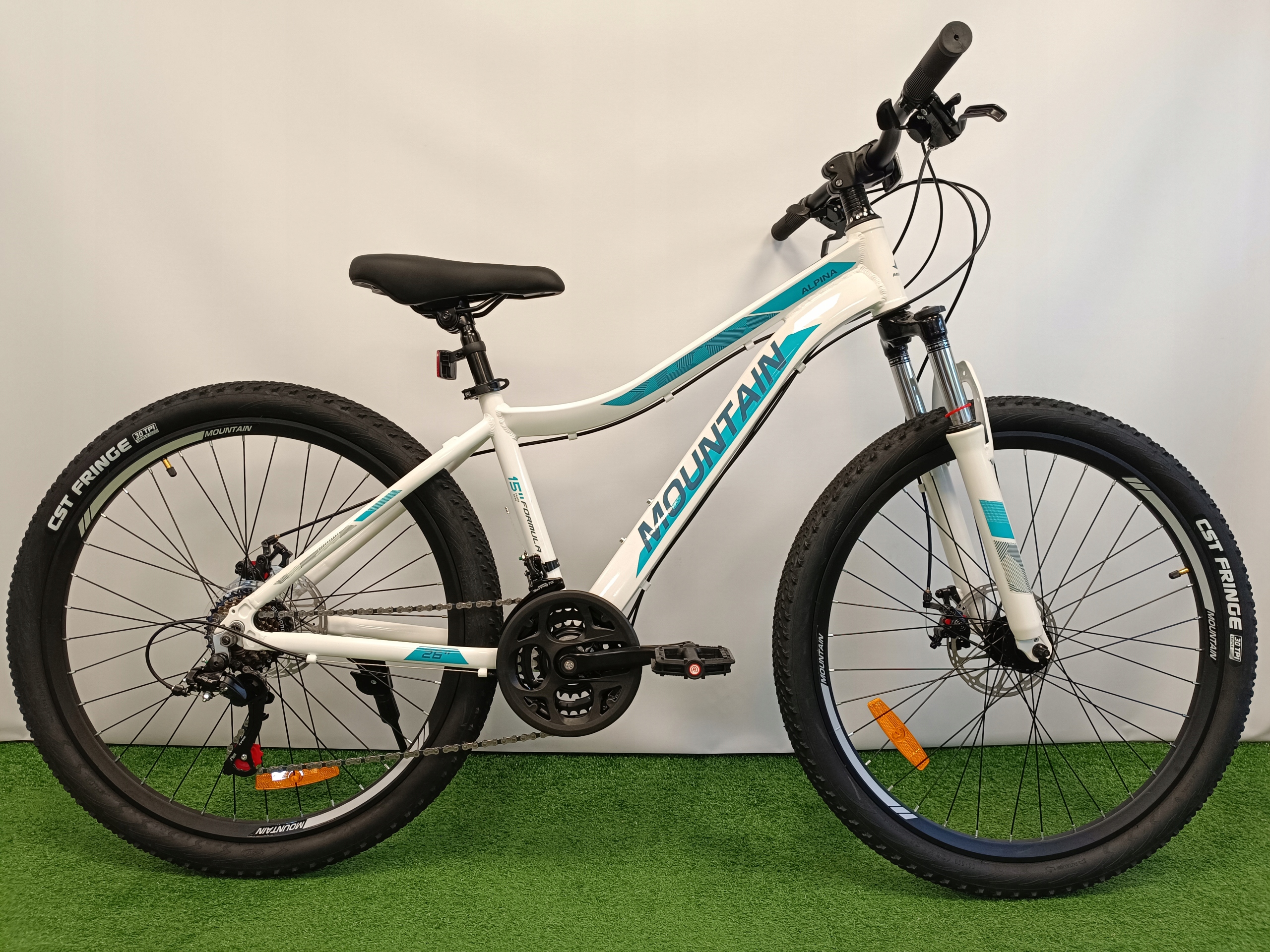 Rower młodzieżowy górski Mtb Mountain Alpina rama Alu 15" koła 26" Shimano