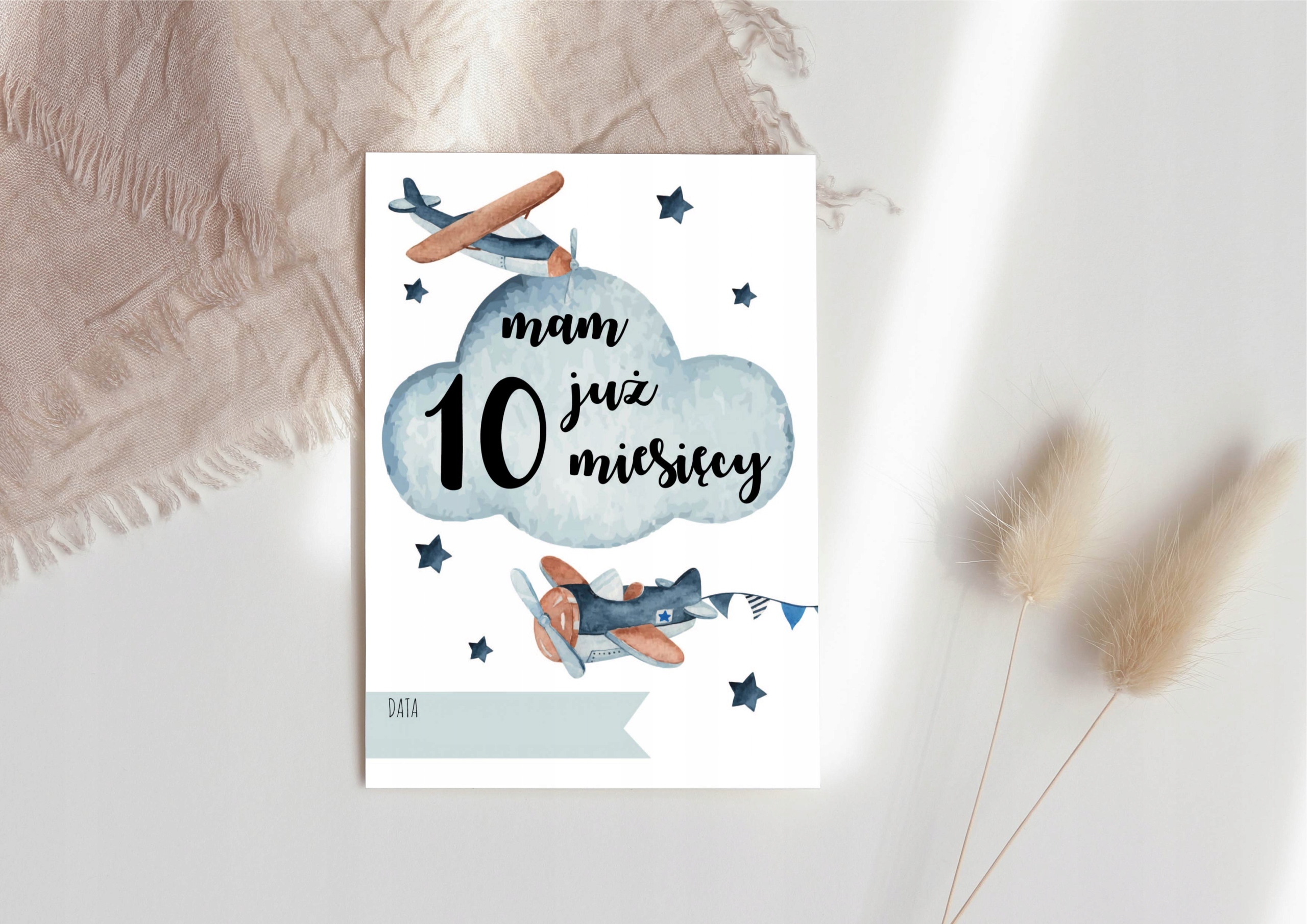 Karty do zdjęć PIERWSZY ROK ŻYCIA 32 karty jednostronne + kartonik Marka Woodman