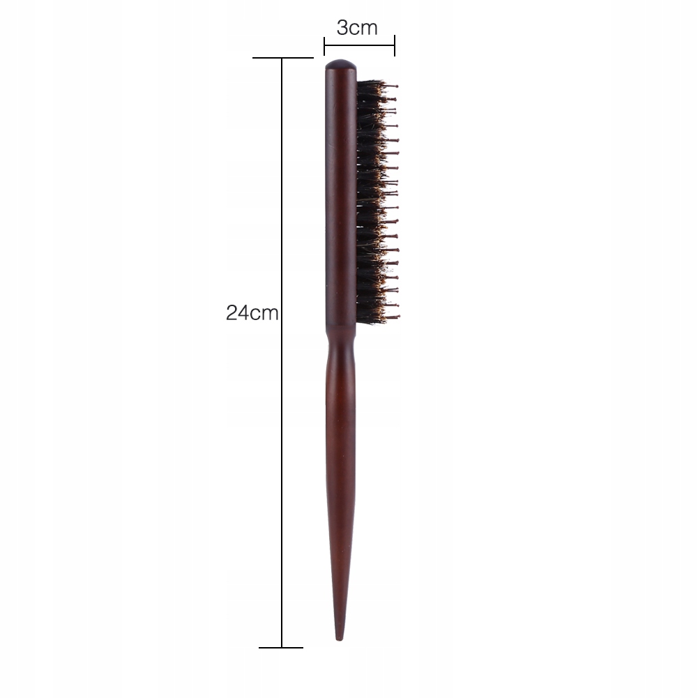 SZCZOTKA DO WŁOSÓW DZIK Z WŁOSIA DZIKA Materiał uchwytu tworzywo naturalne