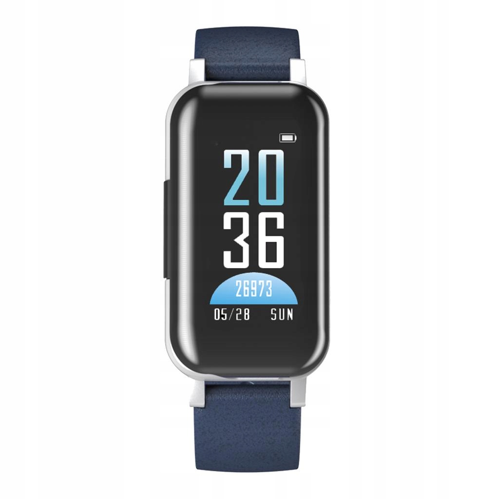 Bezprzewodowe słuchawki binauralne 2 w 1 w kolorze niebieskim