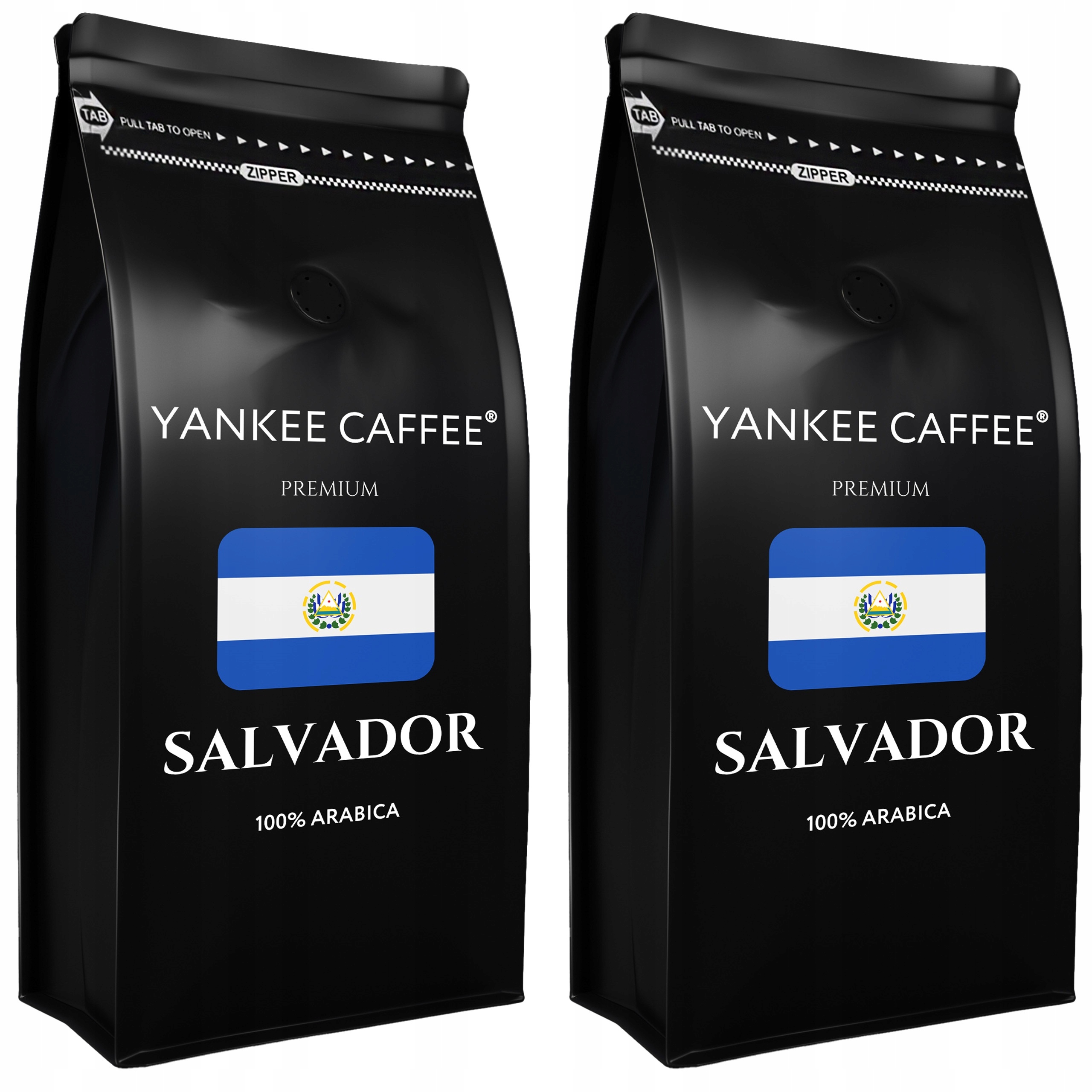 Káva zrnková 2 kg Arabica čerstvě pražená Salvador do kávovaru (2 x 1 kg)