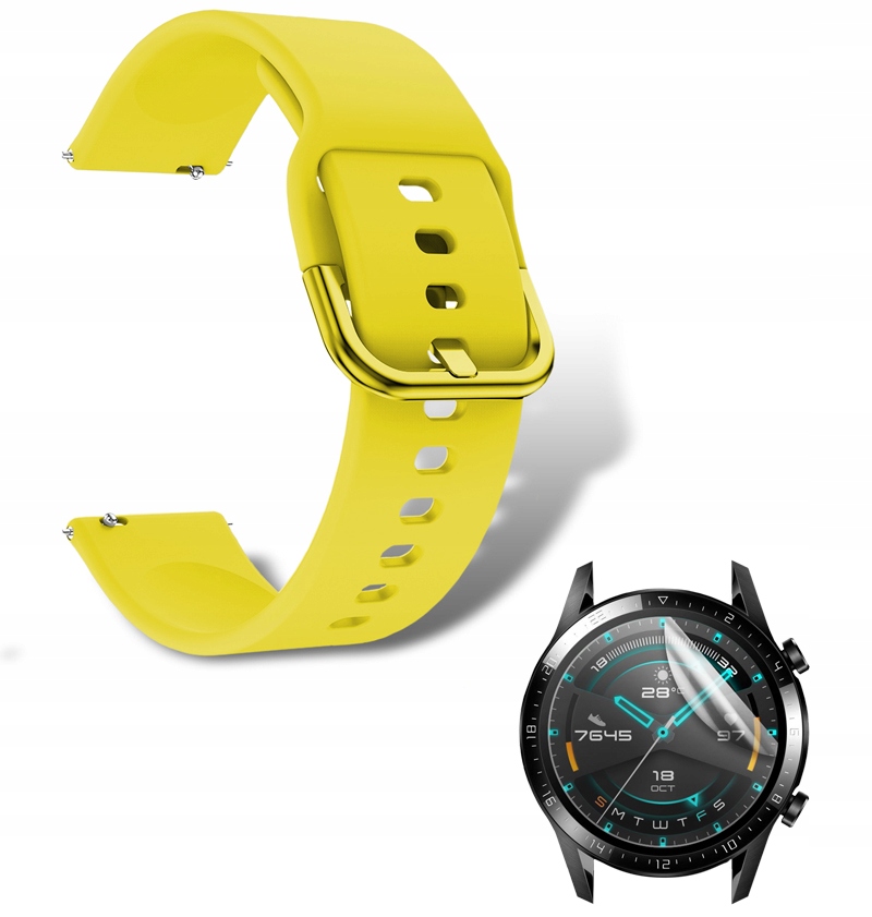 

Pasek Opaska + Folia do Huawei Watch Gt 2 42mm