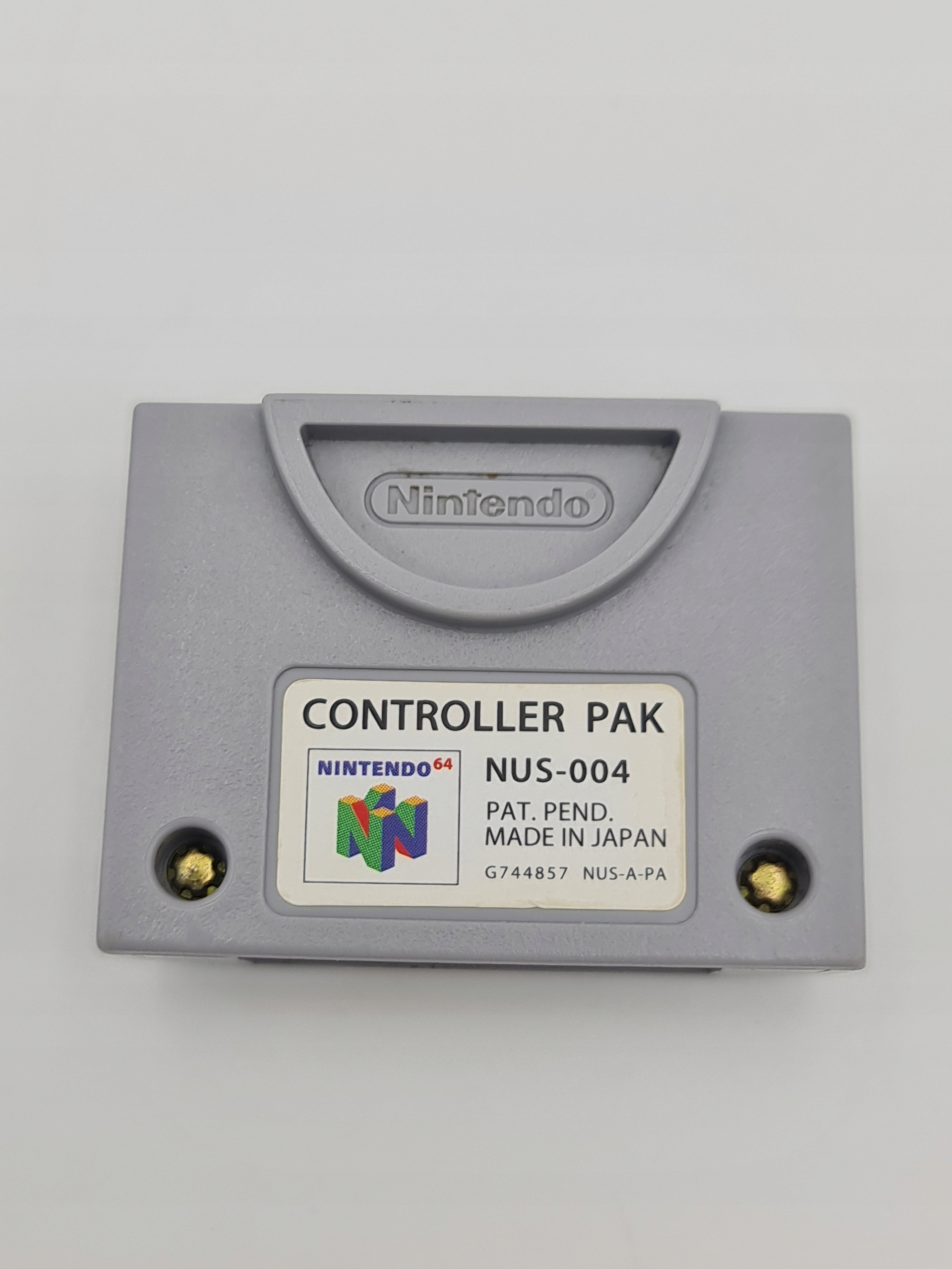 CONTROLLER PAK NUS-004 NINTENDO 64 ORYGINAŁ Typ inny
