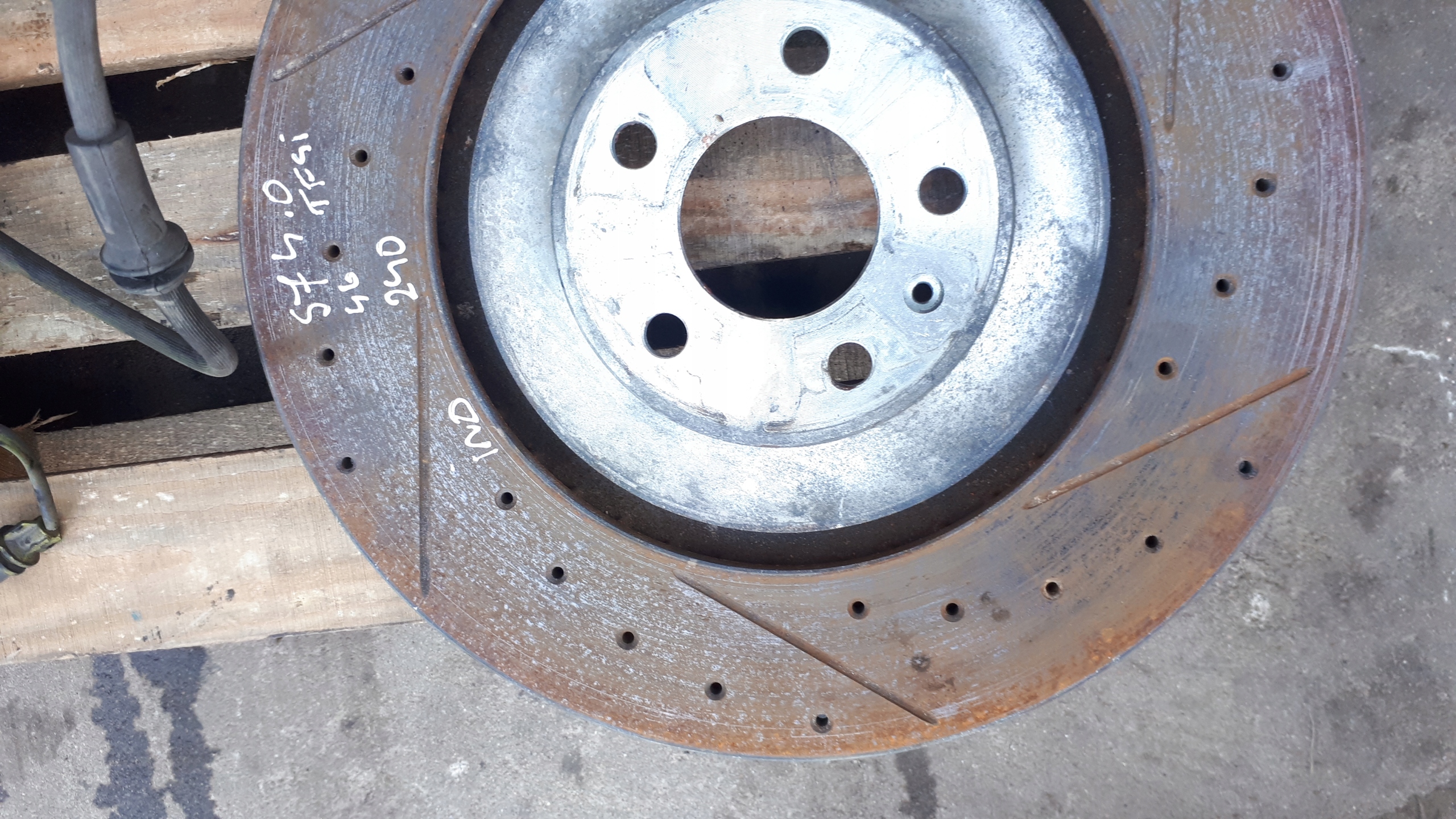 S7 4G A7 calipers discs rear part 400MM front S6 A6 C7