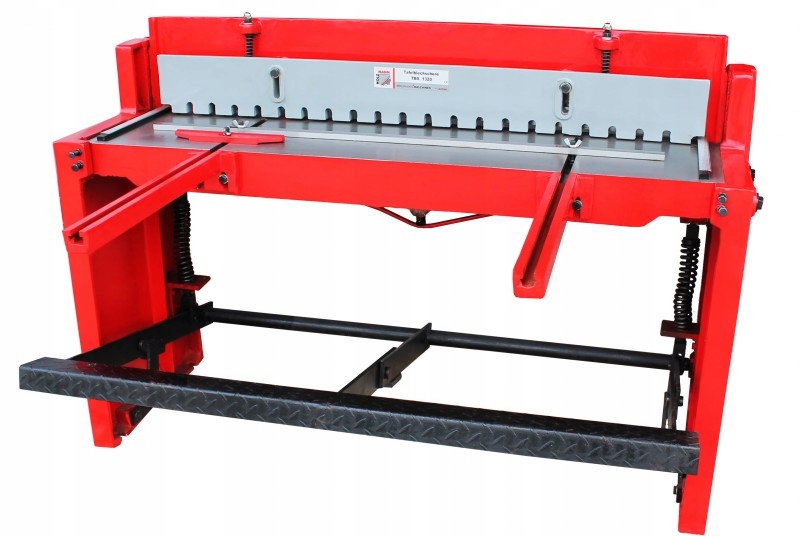 Nůžky na stříhání plechu 1320 mm ruční gilotina Holzmann TBS1320