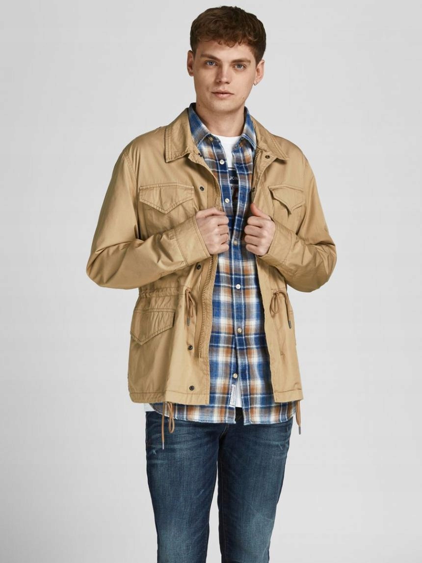 Jack&jones Velbloudí Bunda S Kapsy (s)