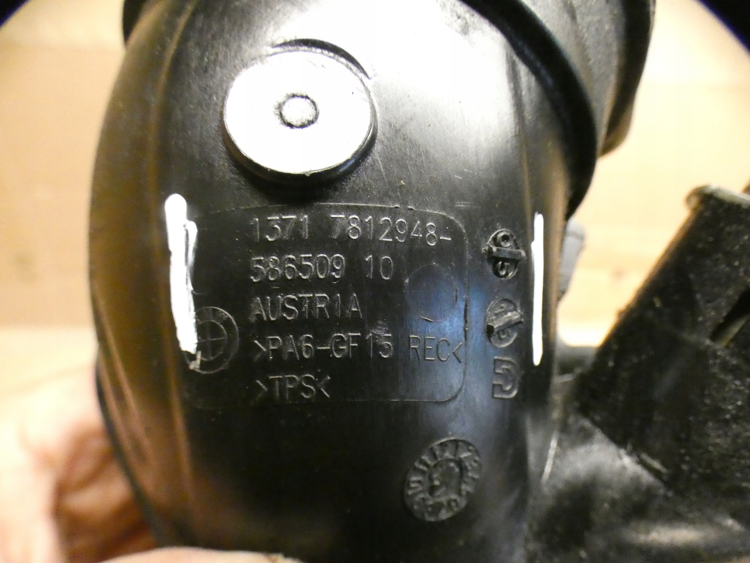 rohr luft oczyszczonego BMW 13717812948