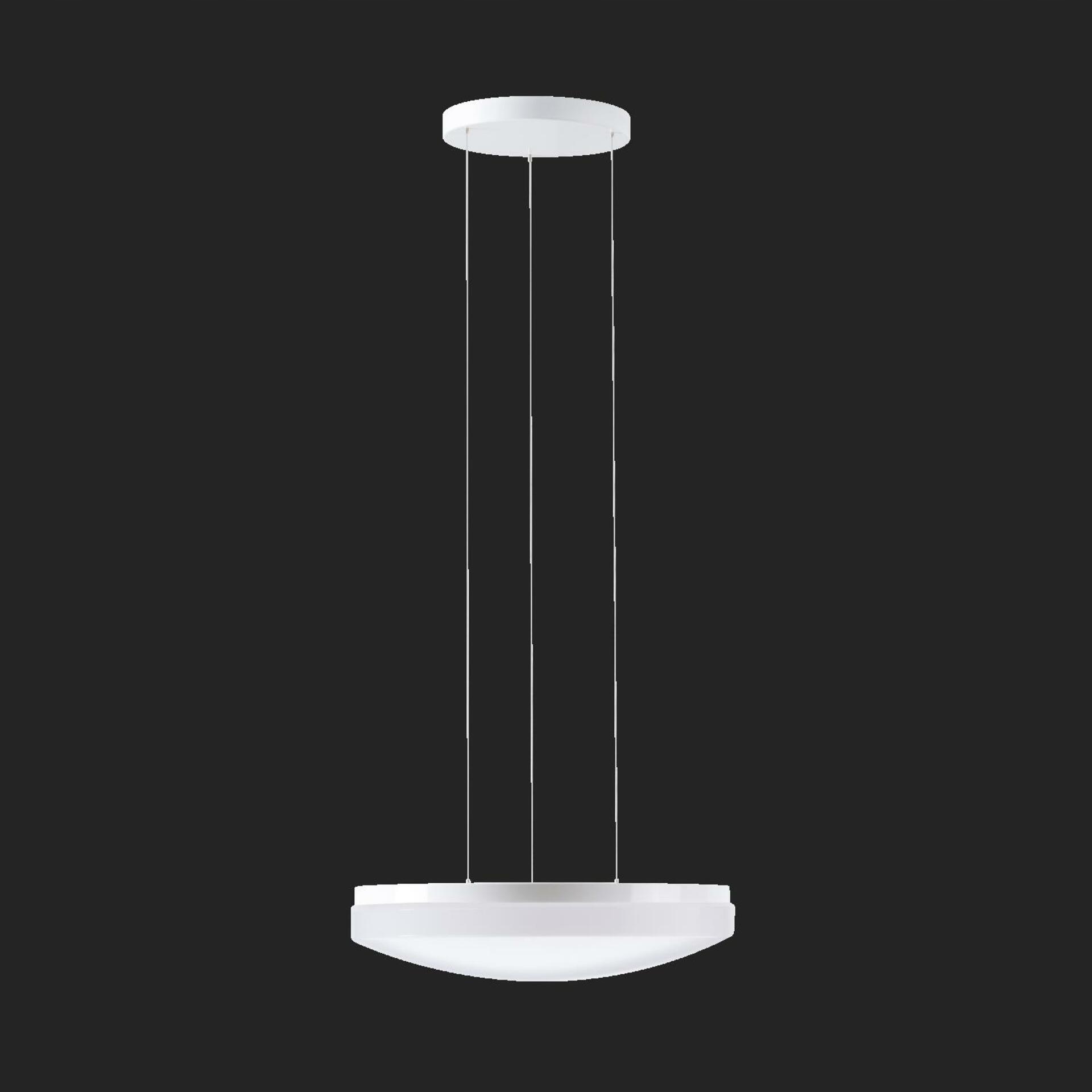 Osmont 68250 Sagita LE2 závesné plastové svietidlo biela IP40 3000 K 27W Led