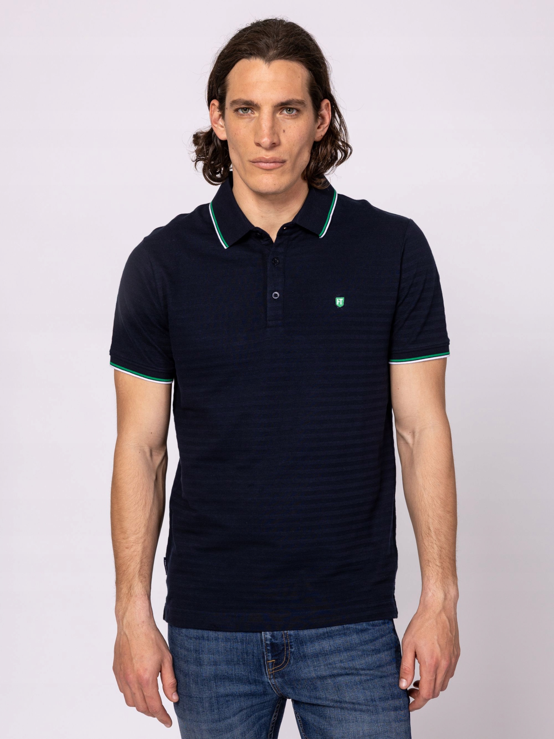 Heavy Tools Pánské Tričko Polokošile Tričko Ducco Navy Tmavě Modré XXL