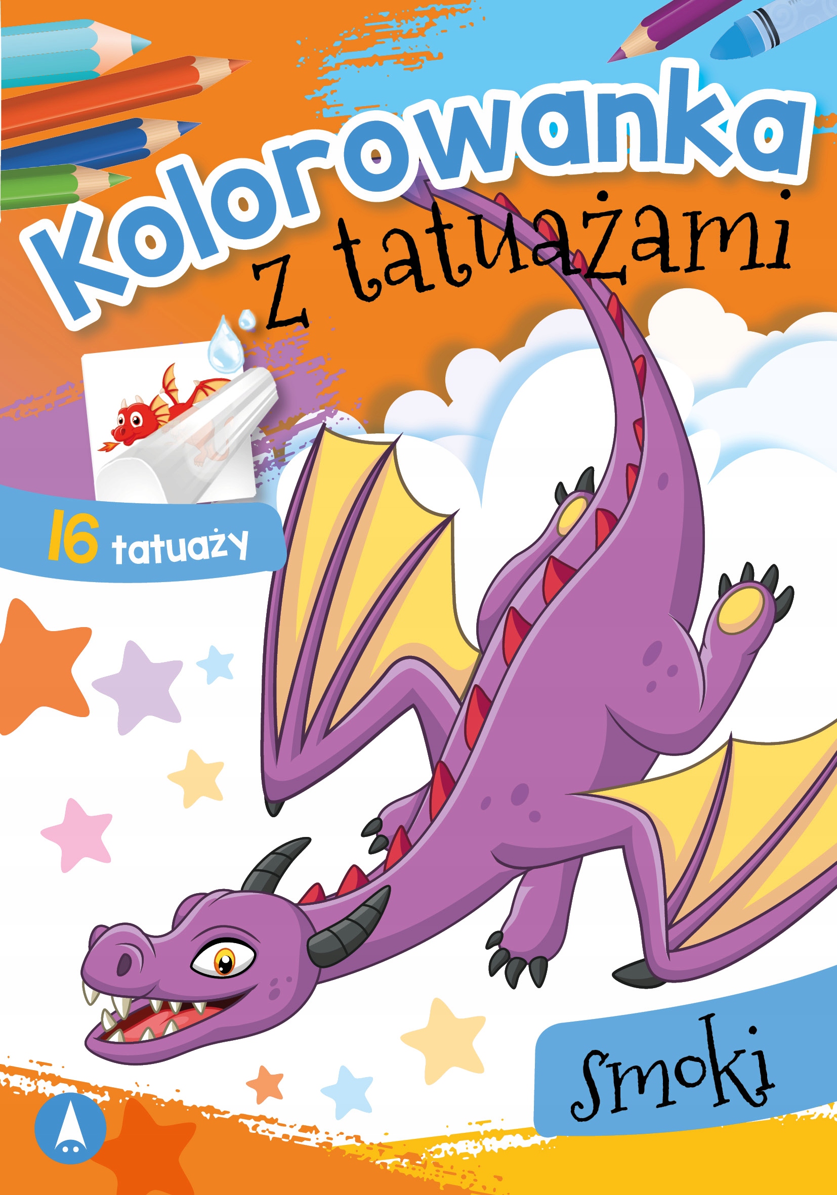 

Kolorowanka Z Tatuażami Smoki 16 Tatuaży