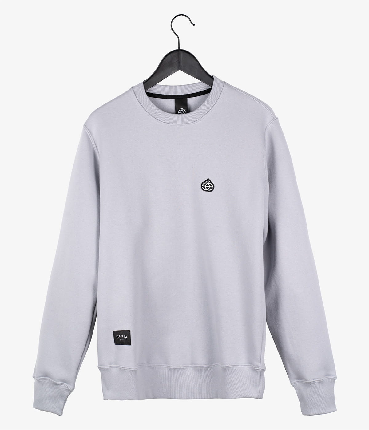 Mikina Elade Crewneck Mini Logo Light Grey vel. XL