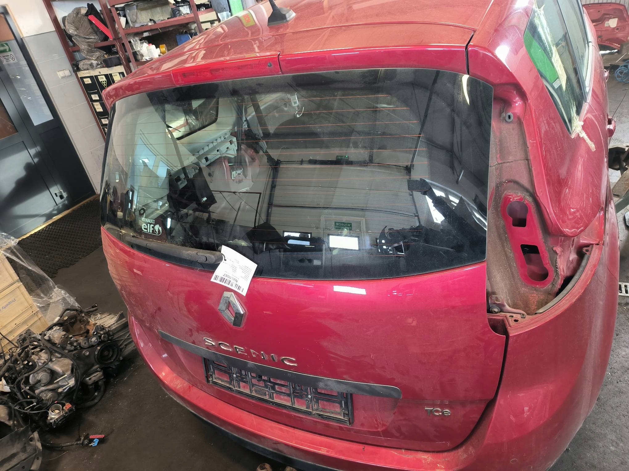 trunk door boot TENNJ RENAULT MEGANE SCENIC III