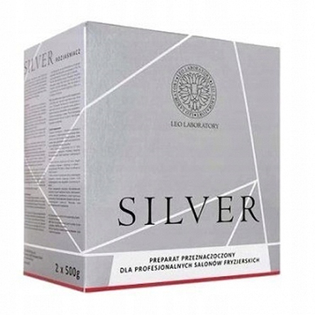 Leo Silver Powder Bezprašný Rozjasňovač Pudr Na Vlasy 2 x 500 G